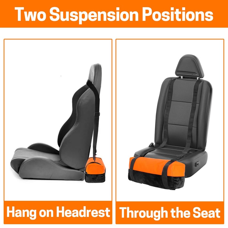 Aurya Car Seat Foot Rest for Kids, Toddlers' Leg Rest for Car Seat, Adjustable Car Seat Accessories for Baby - Image 5